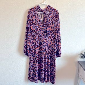 Fun, floral Eloquii dress.